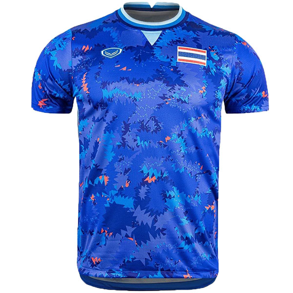 Thailand home jersey SEA game soccer uniform men's first football kit sport blue tops shirt 2022